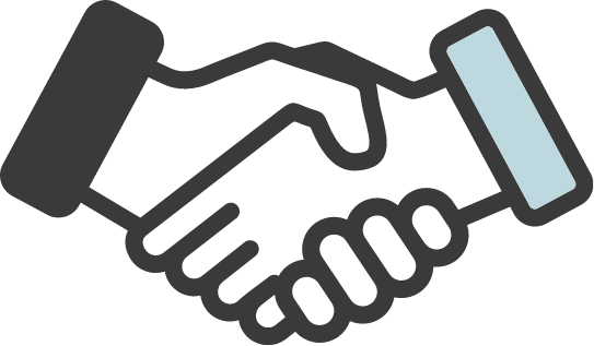 手をつないでいる