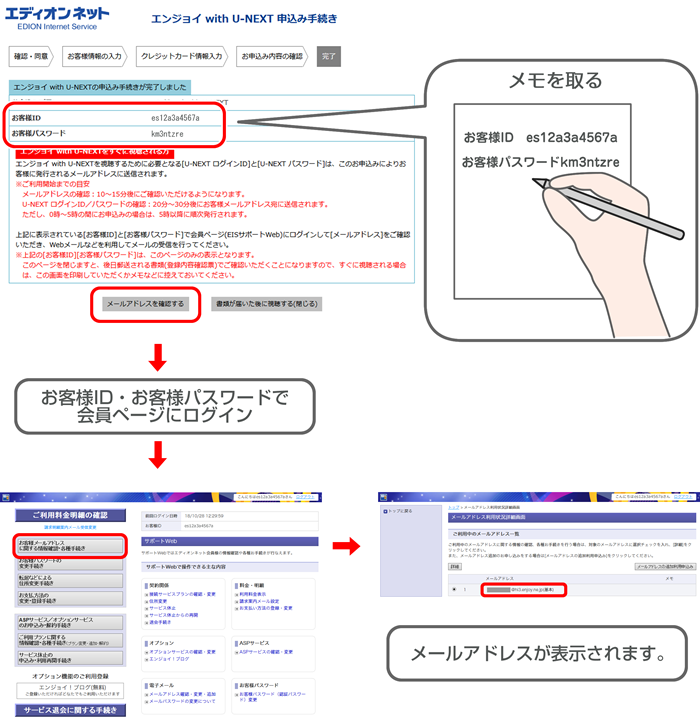 ユーネクスト エンジョイ 6ヶ月無料