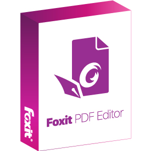 Foxit PDF Editor Entry