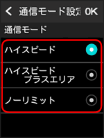 通信モード