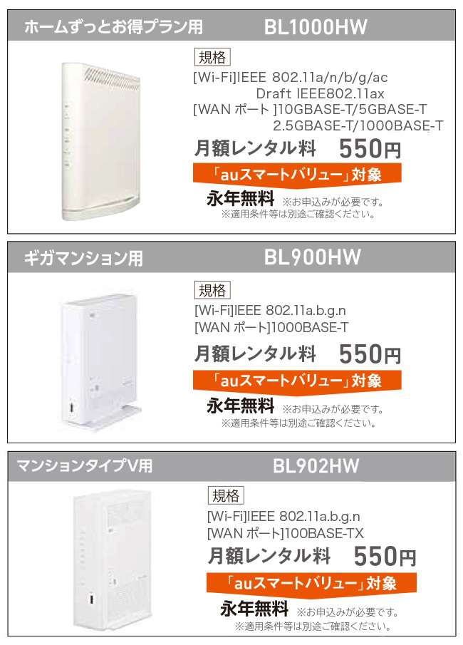 内蔵無線LAN機器