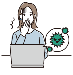 コンピュータウイルス感染