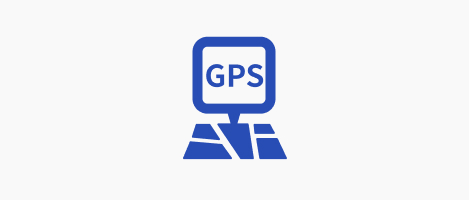 高精度の測位★1「GPS」と「携帯電話の基地局★2」「街の中の無線LAN」この３つの情報で位置を測位しているので、GPSだけで測位する機器よりも正確に位置がわかります。