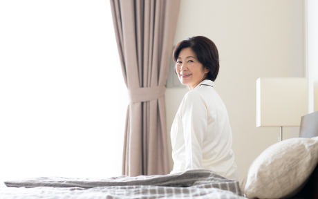 モーションセンサーで普段の行動が行われているか、深夜の徘徊がないかをチェック