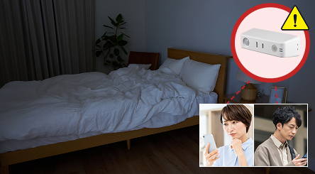 行動検知、熱中症アラート